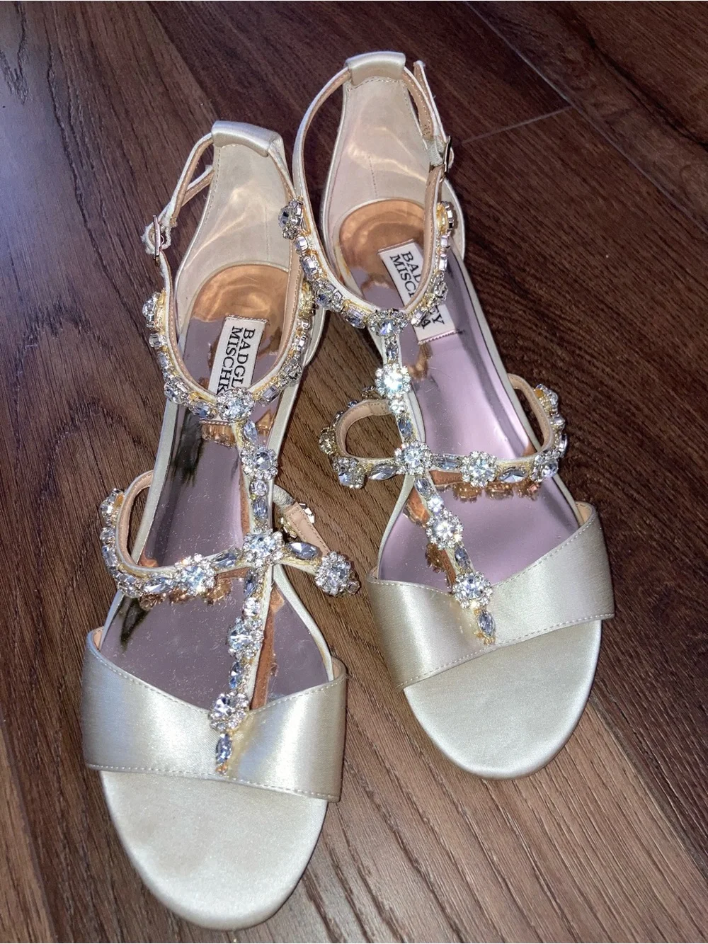 Badgley Mischka shoe has